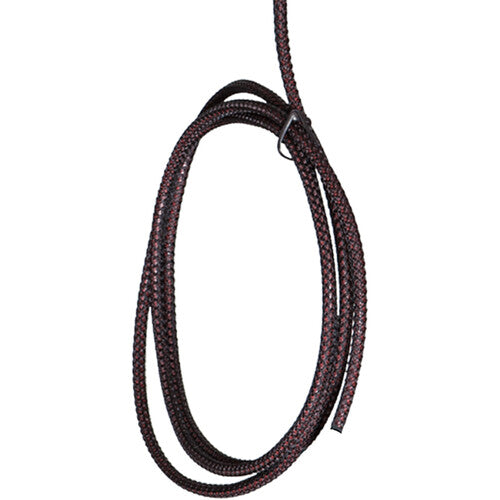 Close-up of USB headset cord on POWRT ACHPMUSBBLK black on-ear headset