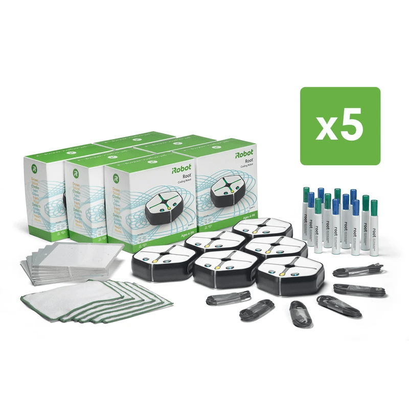 iRobot Root coding robot school pack with 30 robots for classroom STEM learning