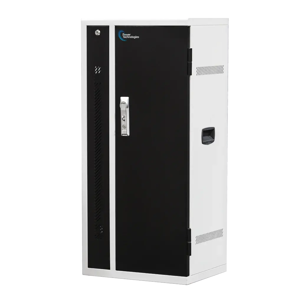 POWRT ACVERT24 24-device vertical charging cart for classroom technology