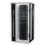 POWRT ACVERT24 secure vertical charging cart for laptops and tablets