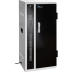 POWRT ACVERT24 24-bay vertical secure charging cart for laptops and tablets