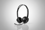 POWRT AC-HPM-USB-MC wired USB headset with boom mic for computers