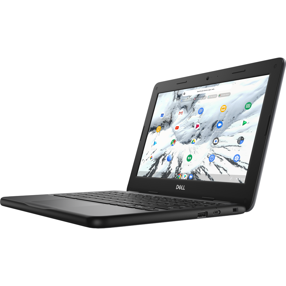 Chromebook 11 3100 portátil no táctil-Cel N4120-4-32GB gris 11.6in HD Box 1 año de servicio por correo después del diagnóstico remoto