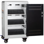 POWRT AC-PLUS-T-H65 36-bay secure charging cart for laptops and tablets