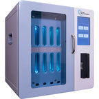 POWRT CABDMSB10RD 10-device smartphone charging cabinet for secure storage