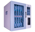 POWRT CABDMSB10RD charging cabinet with 10 bays for smartphones