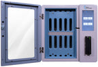 POWRT CABDMSB10RD compact cabinet for charging and storing smartphones