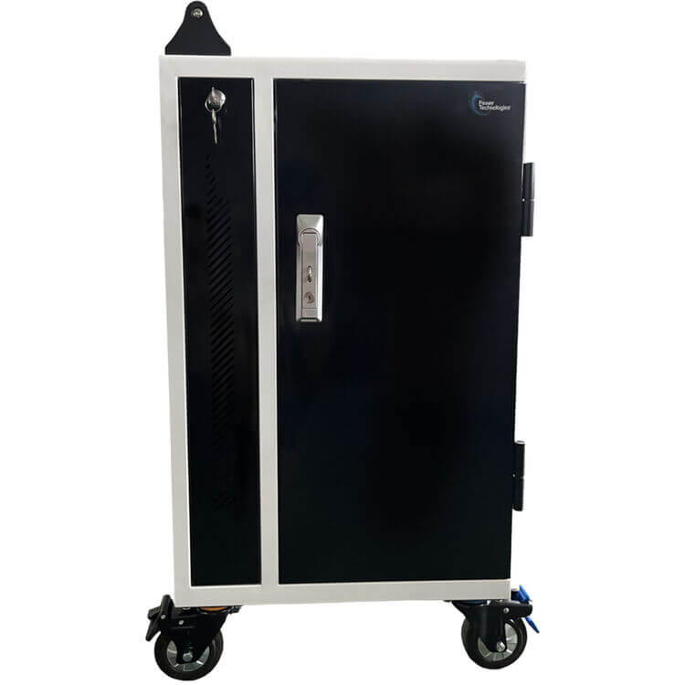 POWRT CRTVRTB15LD vertical charging cart for laptops and tablets