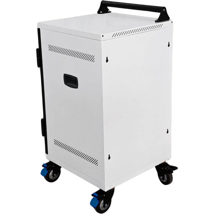 POWRT CRTVRTB15LD laptop and tablet charging cart for classrooms