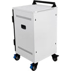 POWRT CRTVRTB15LD laptop and tablet charging cart for classrooms