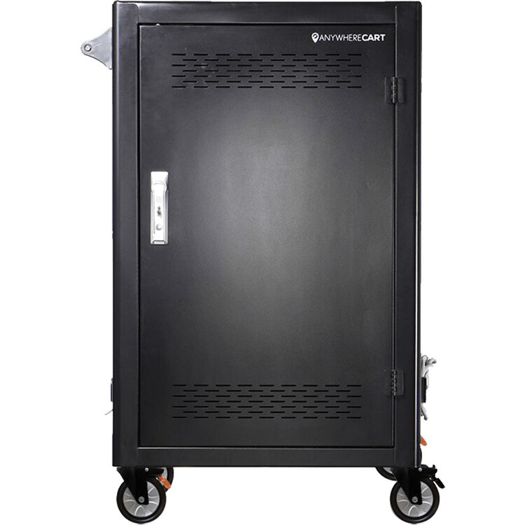 POWRT AC-LITE-H65 secure charging cart with 30 USB-C device bays