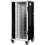 POWRT PT-Vert-24C secure vertical charging cart with 24 device bays