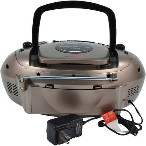 back view of Califone 1886-HL Spirit SD multimedia player and recorder