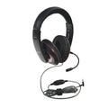 Califone 2021MT stereo headset with ambidextrous microphone, ideal for school use and education.