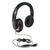 Califone 2021AV-USB Deluxe Stereo Headphones with Inline Volume Control, USB Plug