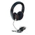 Califone 2021AV Deluxe Stereo Headphones with Inline Volume Control, 3.5mm Plug
