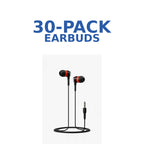 Essential Classroom Earbuds 30 Pack