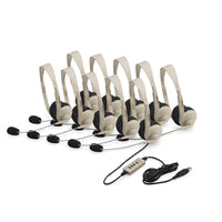Thumbnail for Multimedia Stereo Headset with USB Plug - 10 Pack - without Case