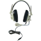 Califone Deluxe multimedia over-ear stereo headset with microphone and To Go plug
