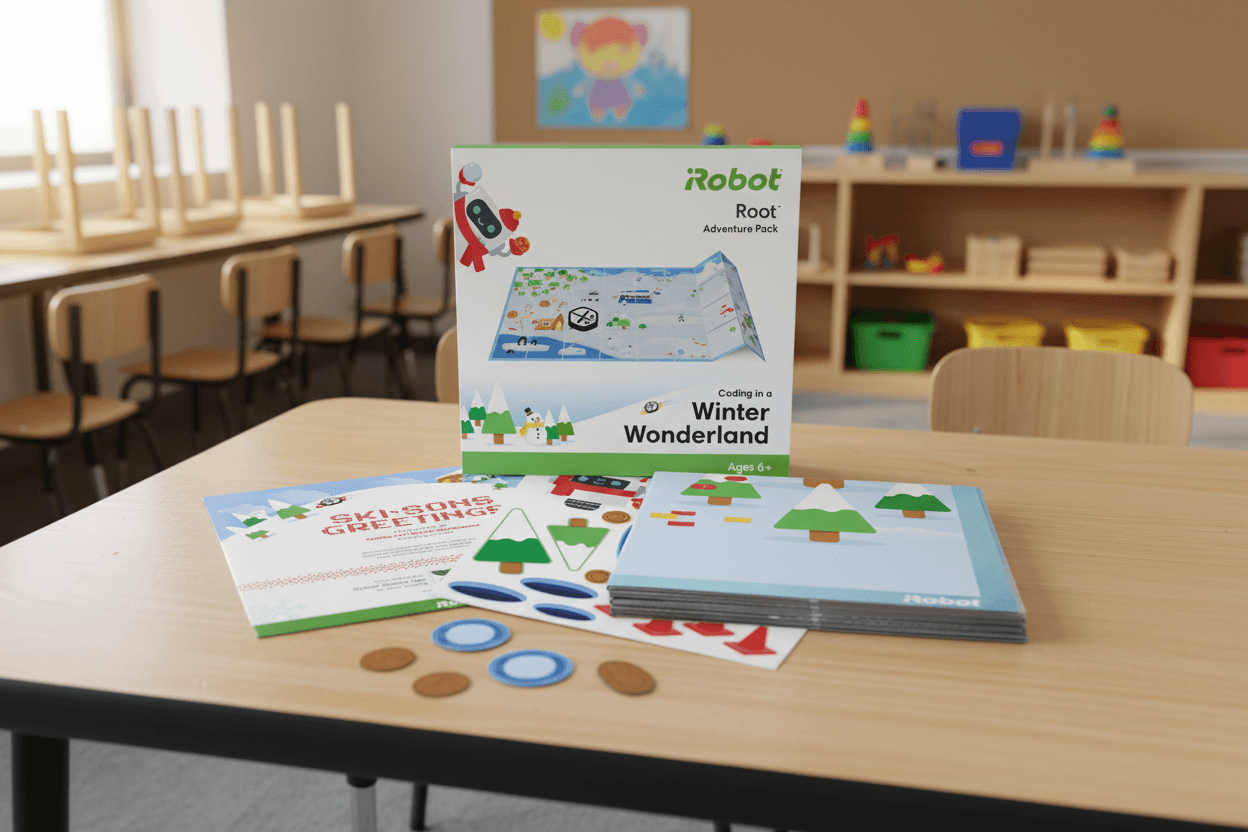 iRobot Root Advent Pack: Winter Wonderland – Seasonal Coding & STEM Activity Kit