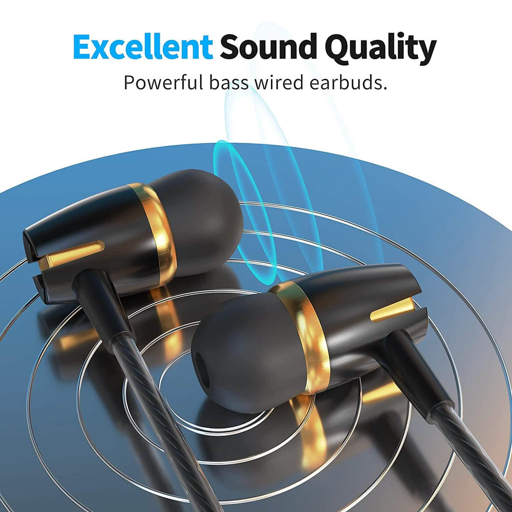 5-Pack Classroom Earbuds with Microphone (3.5mm)