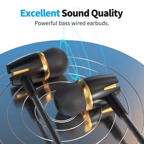 5-Pack Classroom Earbuds with Microphone (3.5mm)