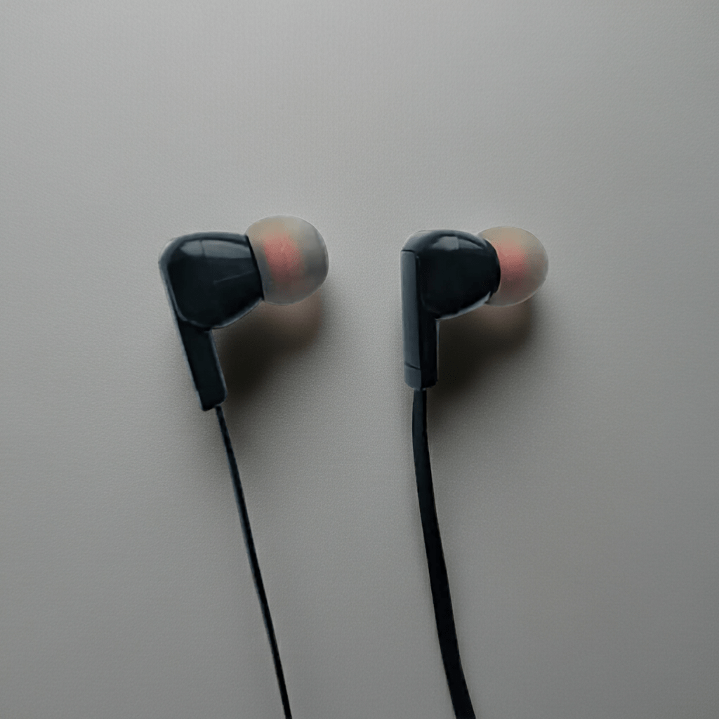 Escuela Earbud con ID-3T de micrófono