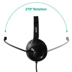 AVID AE-15 USB-C Classroom Headset with Microphone