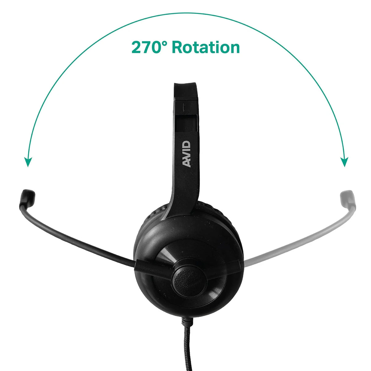 AVID AE-15 USB-C Classroom Headset with Microphone