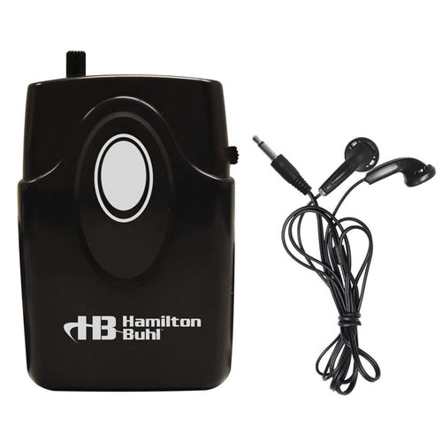 Additional receiver with mono earbud for Hamilton ALS700 assistive listening system