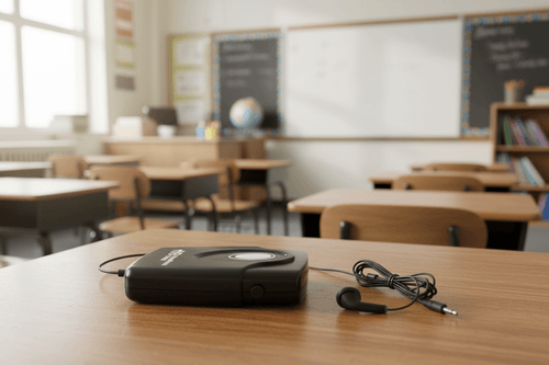 Additional Receiver with Mono Ear Buds for ALS700 Only