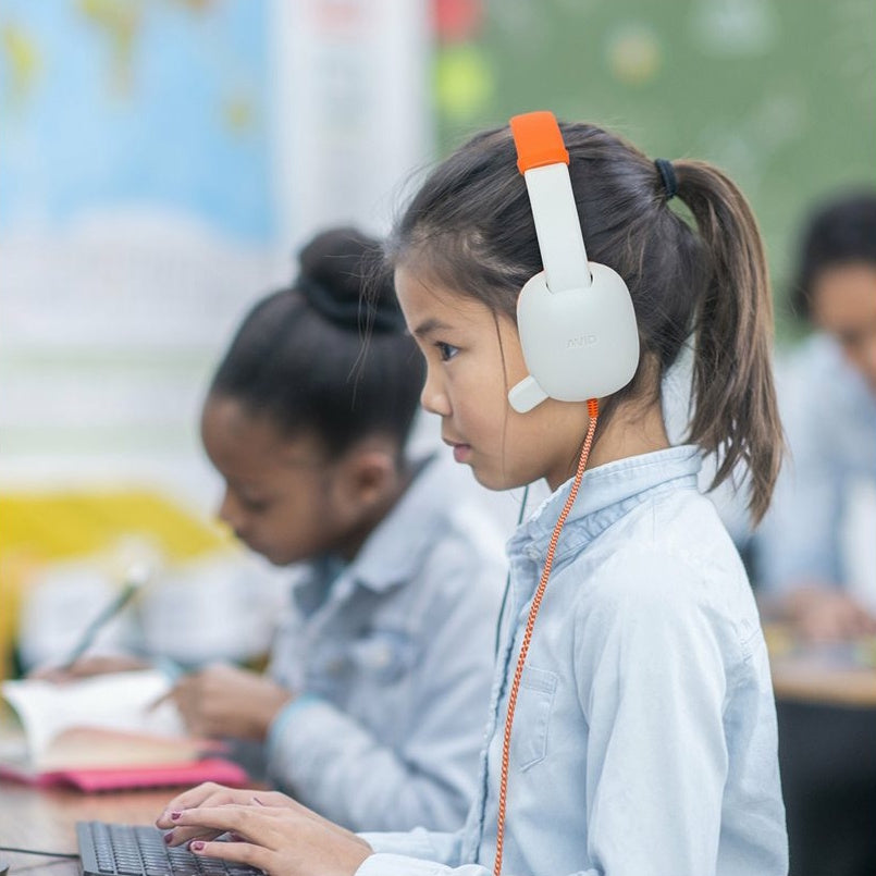 Adjustable headband and soft on-ear cushions, WonderEars AP-400