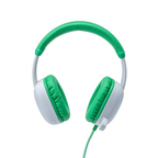 AVID WonderEars AP-400 kids headset, Green, USB-C, with KidCom mic