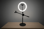 HamiltonBuhl Content Creators Set – LED Ring Light, Microphone & Tripod Kit