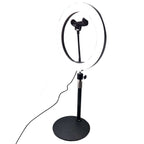 HamiltonBuhl Content Creators Set – LED Ring Light, Microphone & Tripod Kit