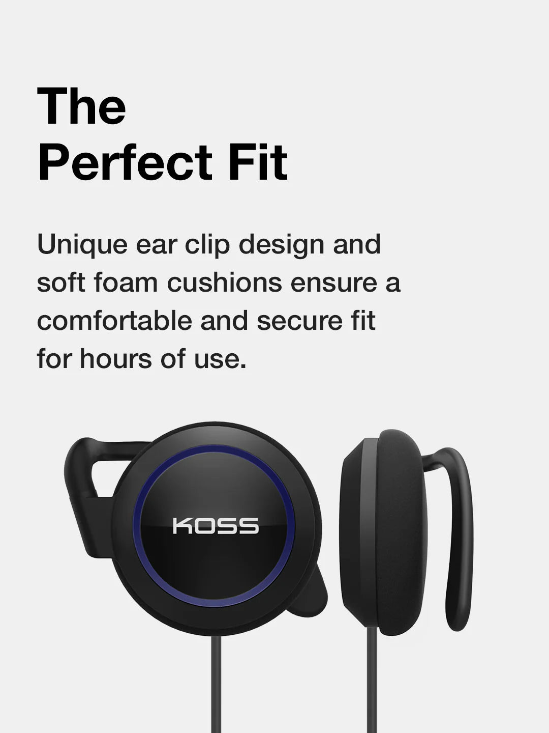 Koss BT221i Wireless Bluetooth Ear Clip Headphones