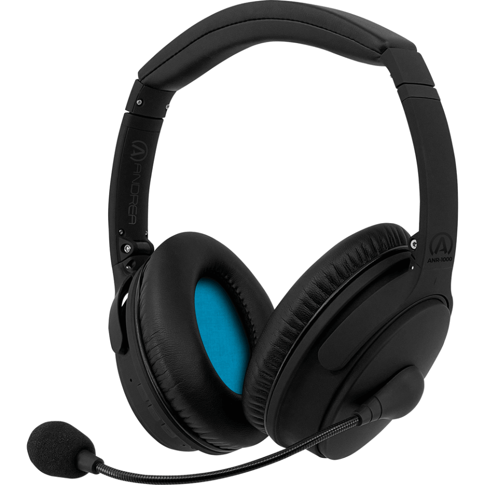 ANR-1000 Wireless Bluetooth Headphones with Active Noise Reduction