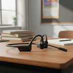 Shokz OpenComm2 Bone Conduction Headset – Open-Ear Bluetooth Communication Headset