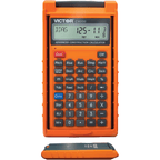 Victor C6000 advanced construction calculator orange with specialized building functions durable design and large display for jobsite use