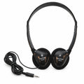 Black over-ear wired headphones with a 3.5mm jack, featuring 'CALIFONE CA-2' and 'CALIFONE CA-3' printed on the earcups, shown on a white background.