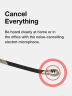 Koss CS95i headset with built-in microphone for computers and online meetings