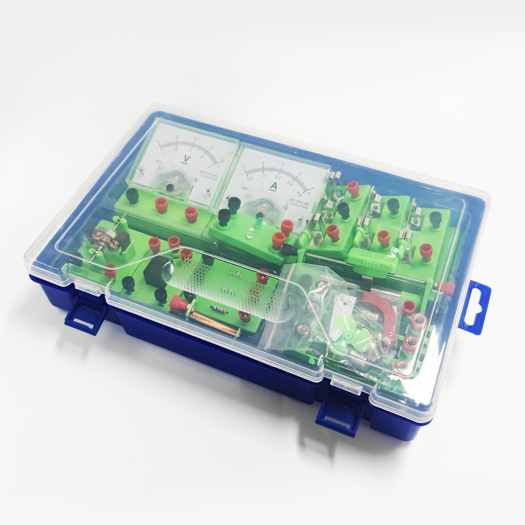 Electrical Circuit Learning STEAM Kit by HamiltonBuhl with reusable circuit pieces.