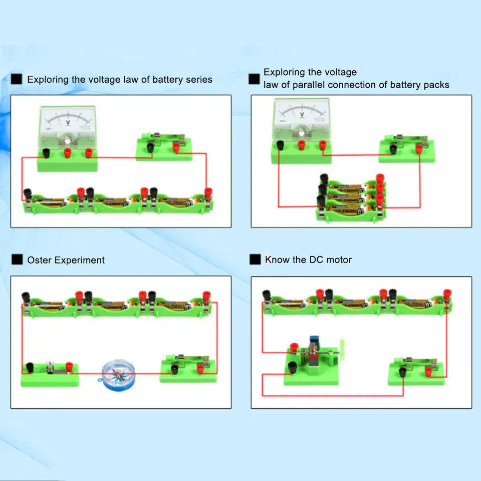 Circuit Wizard Kit by HamiltonBuhl with circuit board, connectors, and learning components.