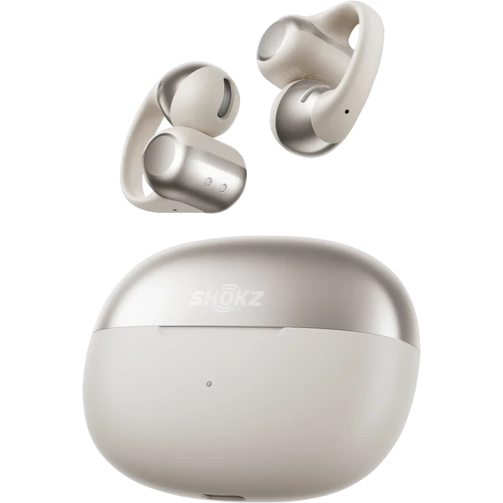 Shokz OpenDots ONE Open-Ear Earbuds – Clip-On, Wireless Bluetooth
