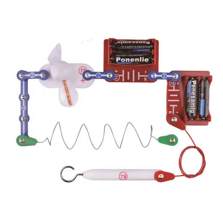 HamiltonBuhl Electronic Blocks Kit – Beginner STEM Electronics Circuit Building Set