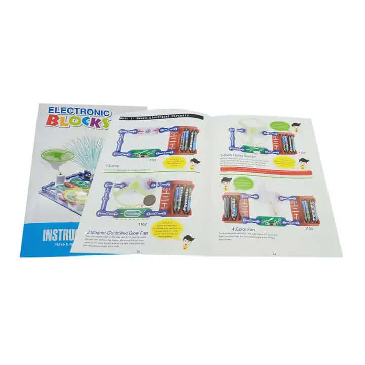 HamiltonBuhl Electronic Blocks Kit – Beginner STEM Electronics Circuit Building Set