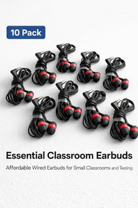 Thumbnail for Essential Classroom Earbuds 10 Pack