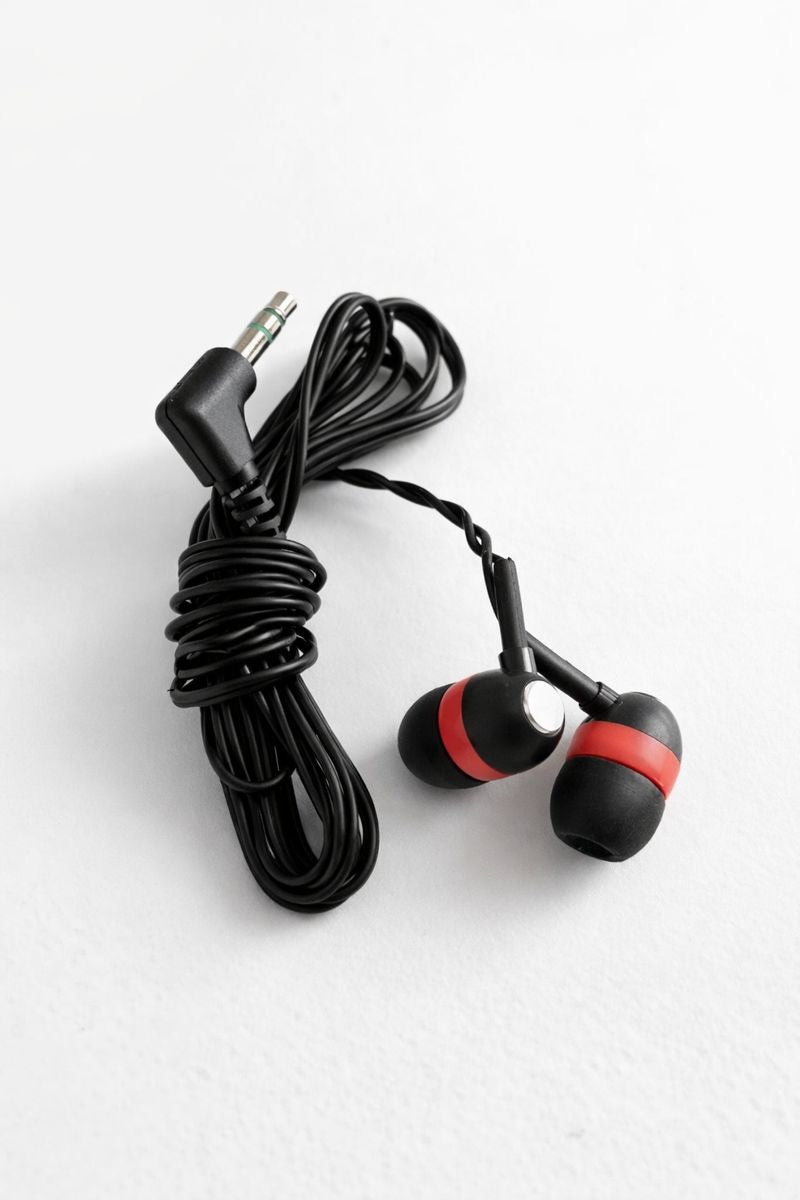 essential classroom earbuds out of package