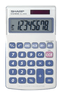 Sharp EL-240SAB basic calculator with large display and easy to use keys for everyday office and home calculations