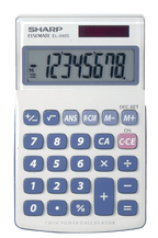 Sharp EL-240SAB basic calculator with large display and easy to use keys for everyday office and home calculations